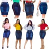 Saia Jeans Moda Feminina Evangelica Kit 3 Peças Variadas