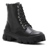 Bota Botinha Coturno Feminina Sola Tratorada Colorida Ziper