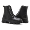 Bota Botinha Coturno Feminina Sola Tratorada Colorida Ziper