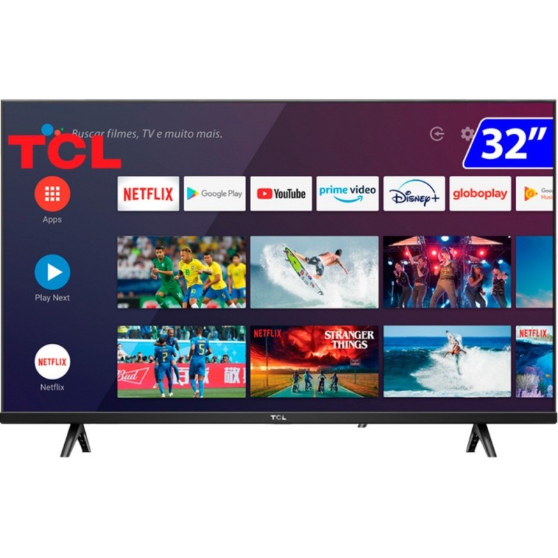 Smart Tv 32s615 Led 32 Polegadas Hd Hdr Wifi Android Tcl